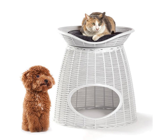Pet Home For Cats Cuccia Pasha Ghiaccio (Blanco)