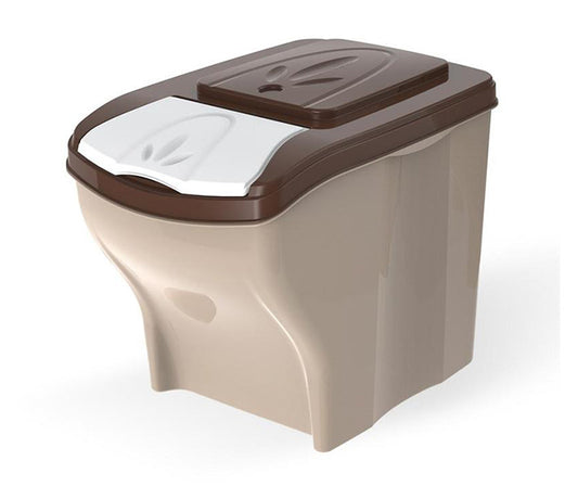 Contenedor De Plastico Para Comida Importado, Set De 3pcs X 20 Lts C/U