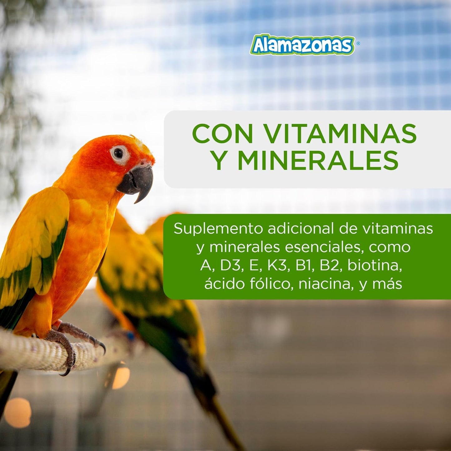 Fórmula Croquetas Para Loros Psitacidos Y Guacamayas (Aves Grandes)