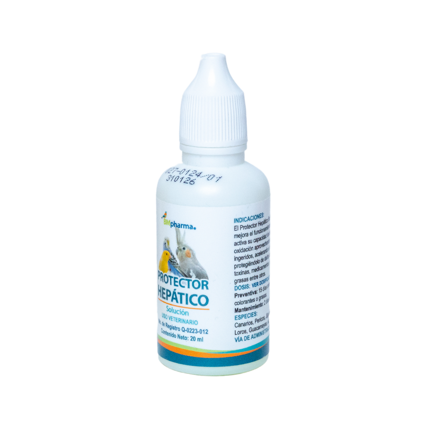 Protector Hepático ideal para Canarios 20ml
