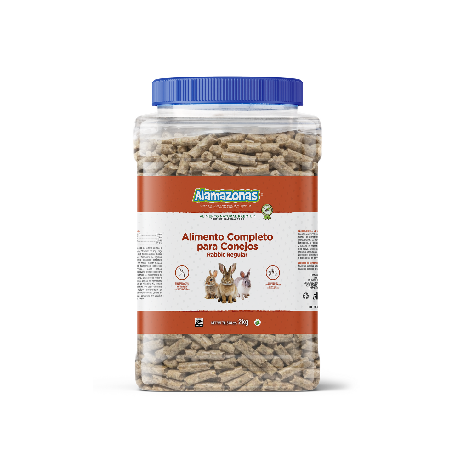 Alimento para Conejo Rabbit Regular