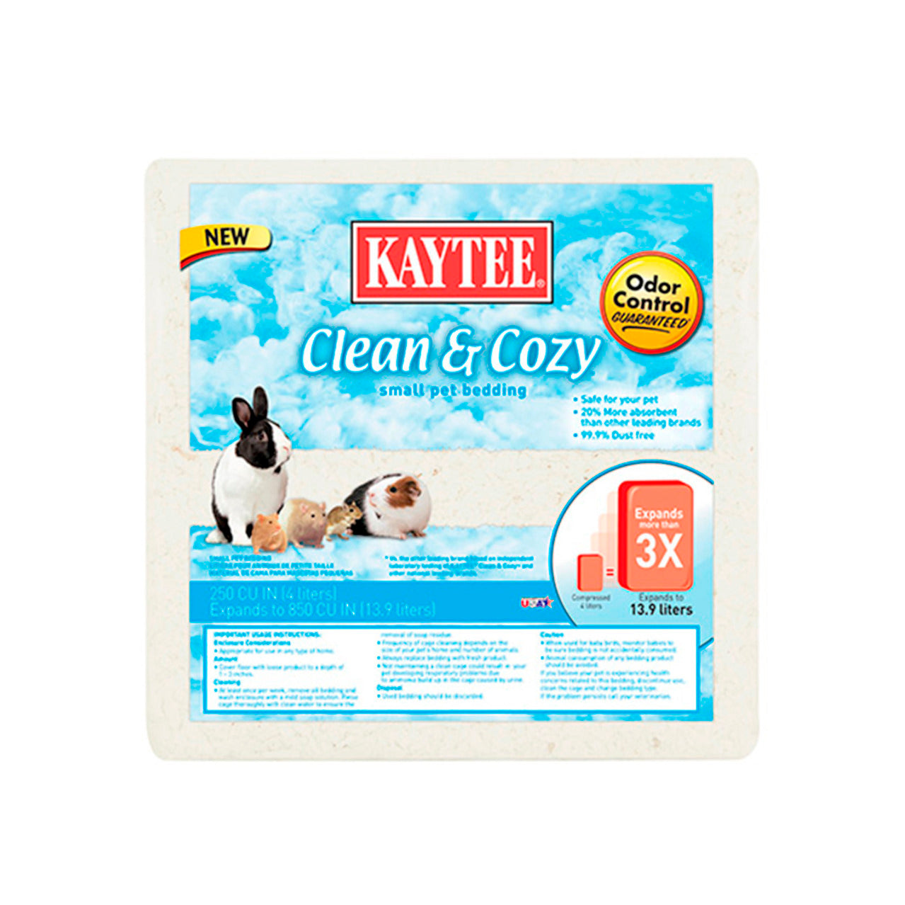 CLEAN & COZY BLANCO 12.3 L