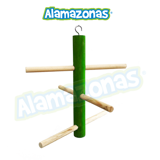 Columpio Madera Para Aves 20cm X 22cm Alamazonas