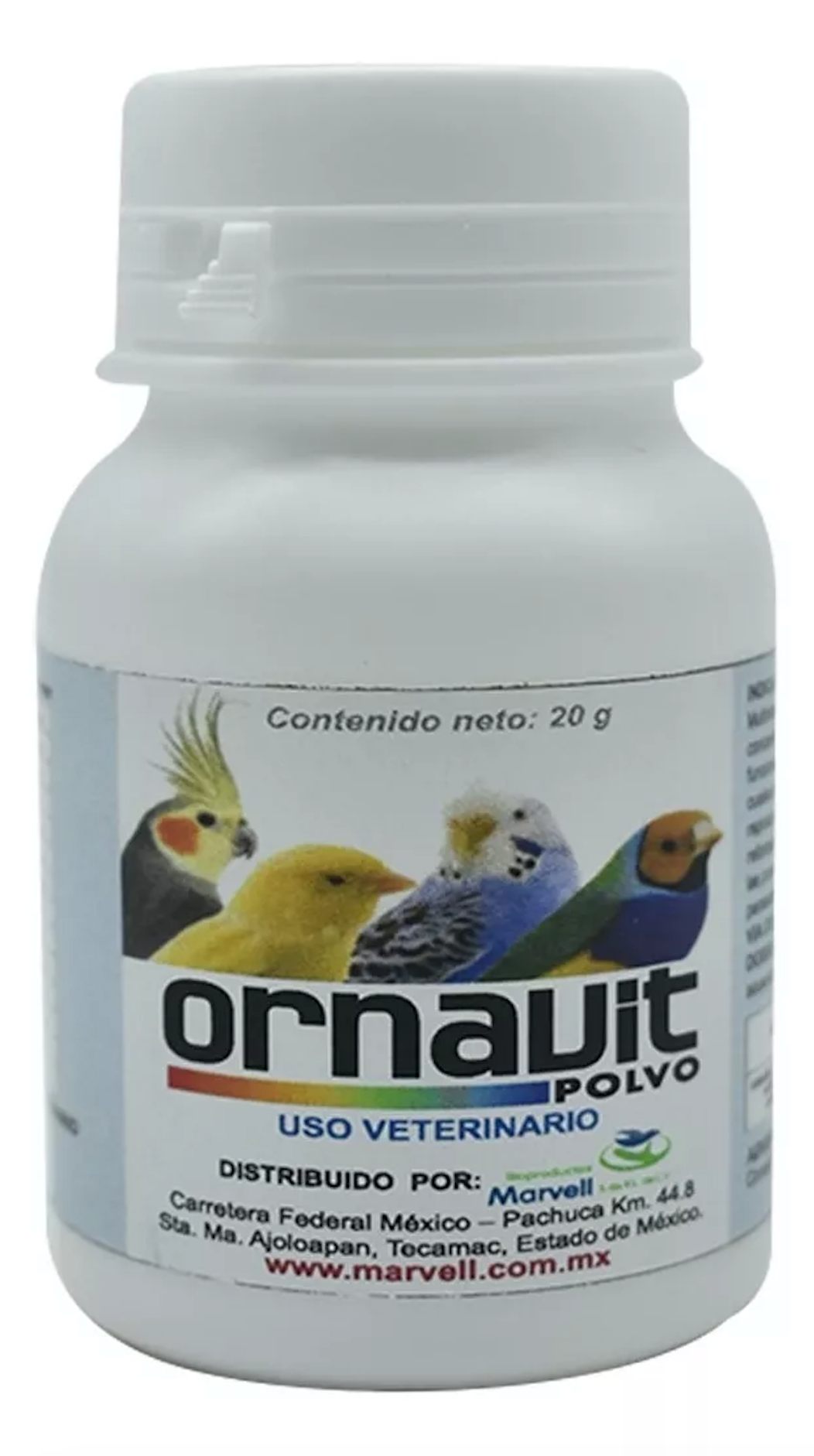Ornavit Multivitamínico Para Aves 20g