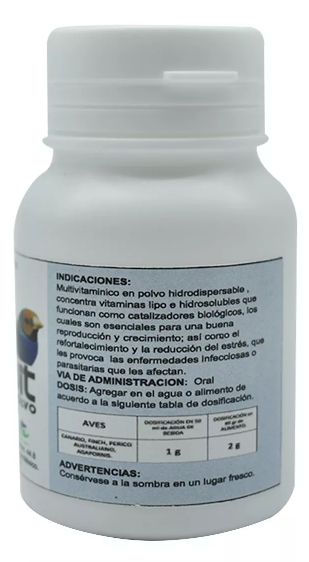 Ornavit Multivitamínico Para Aves 20g
