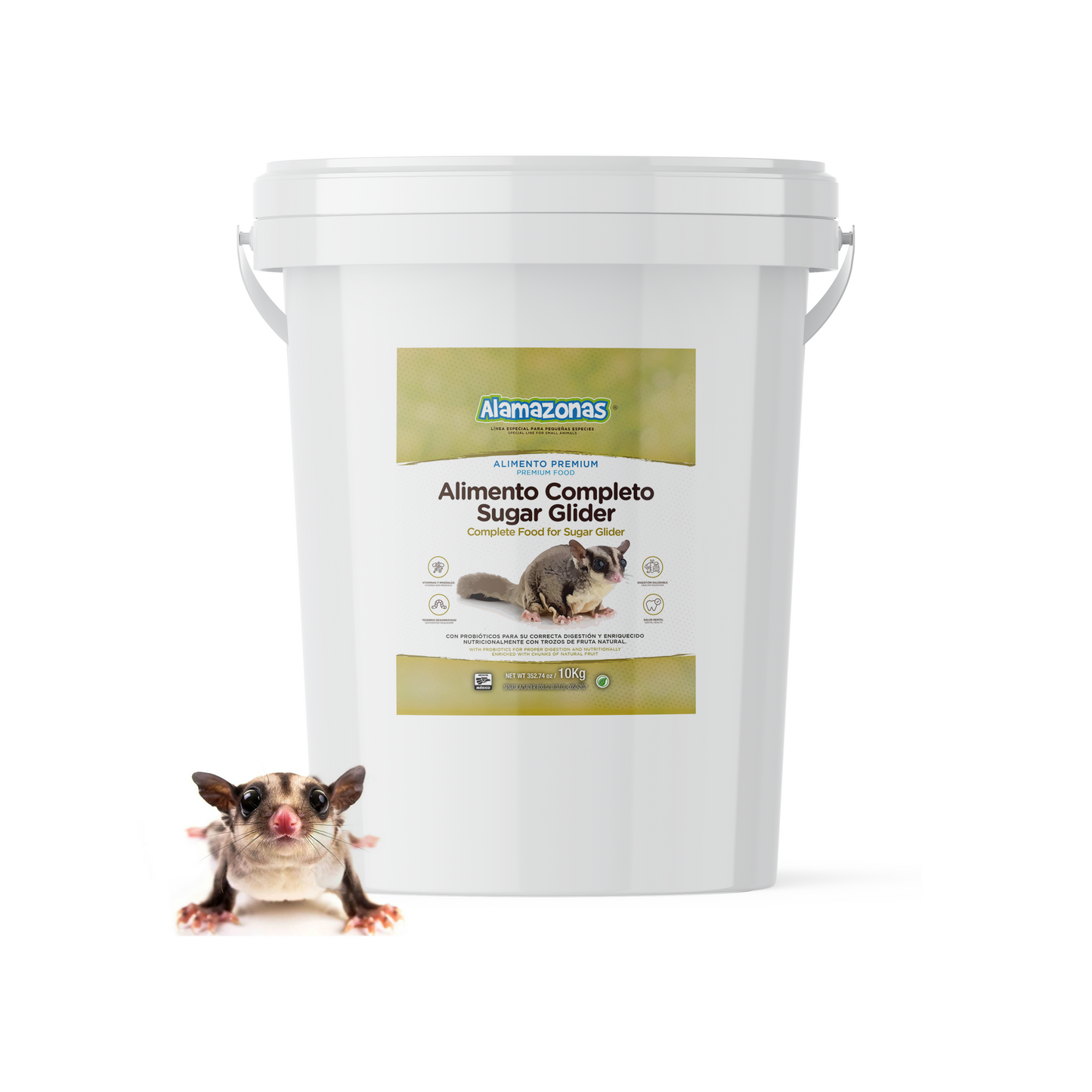 Alimento Completo Premium Para Sugar Glider Petauros