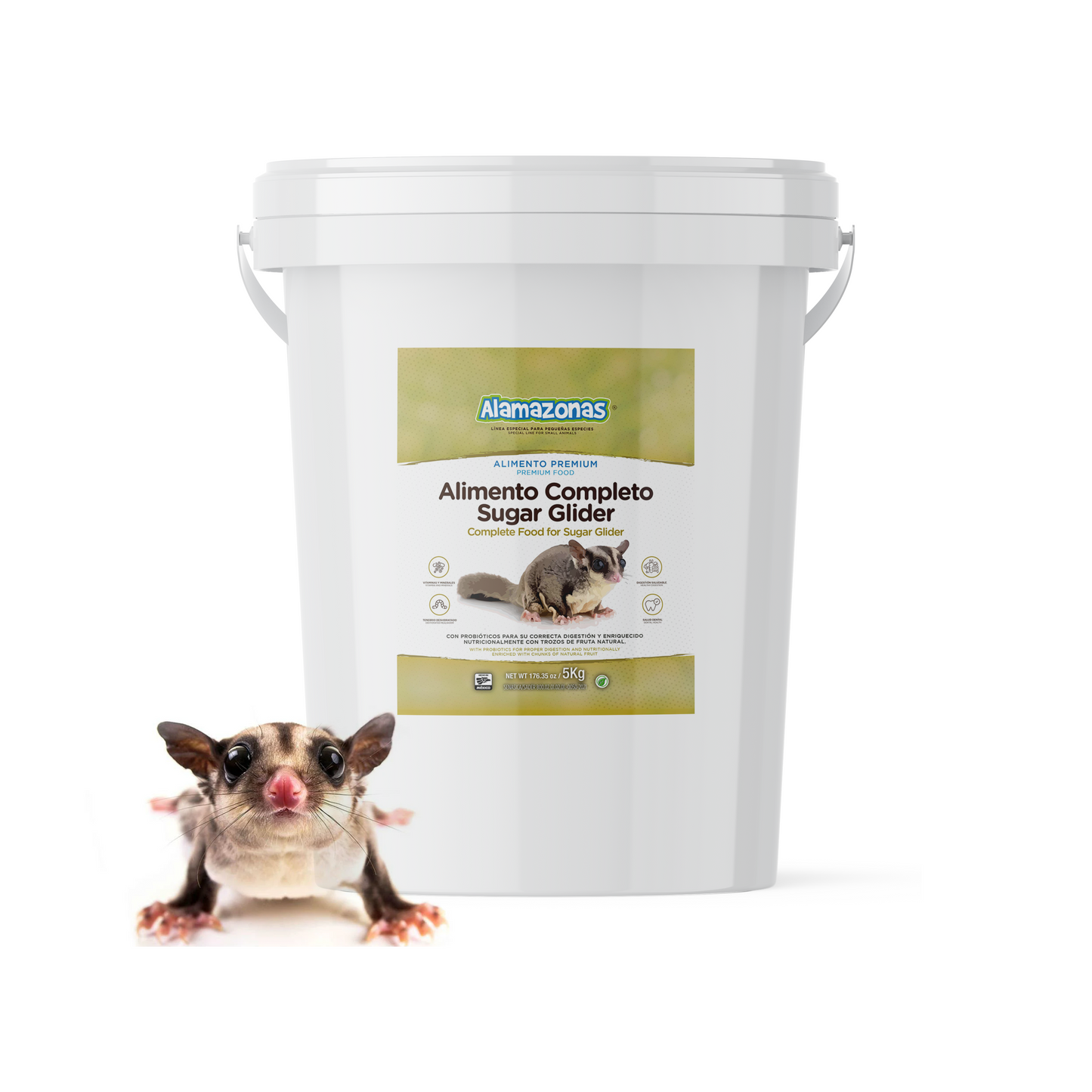 Alimento Completo Premium Para Sugar Glider Petauros