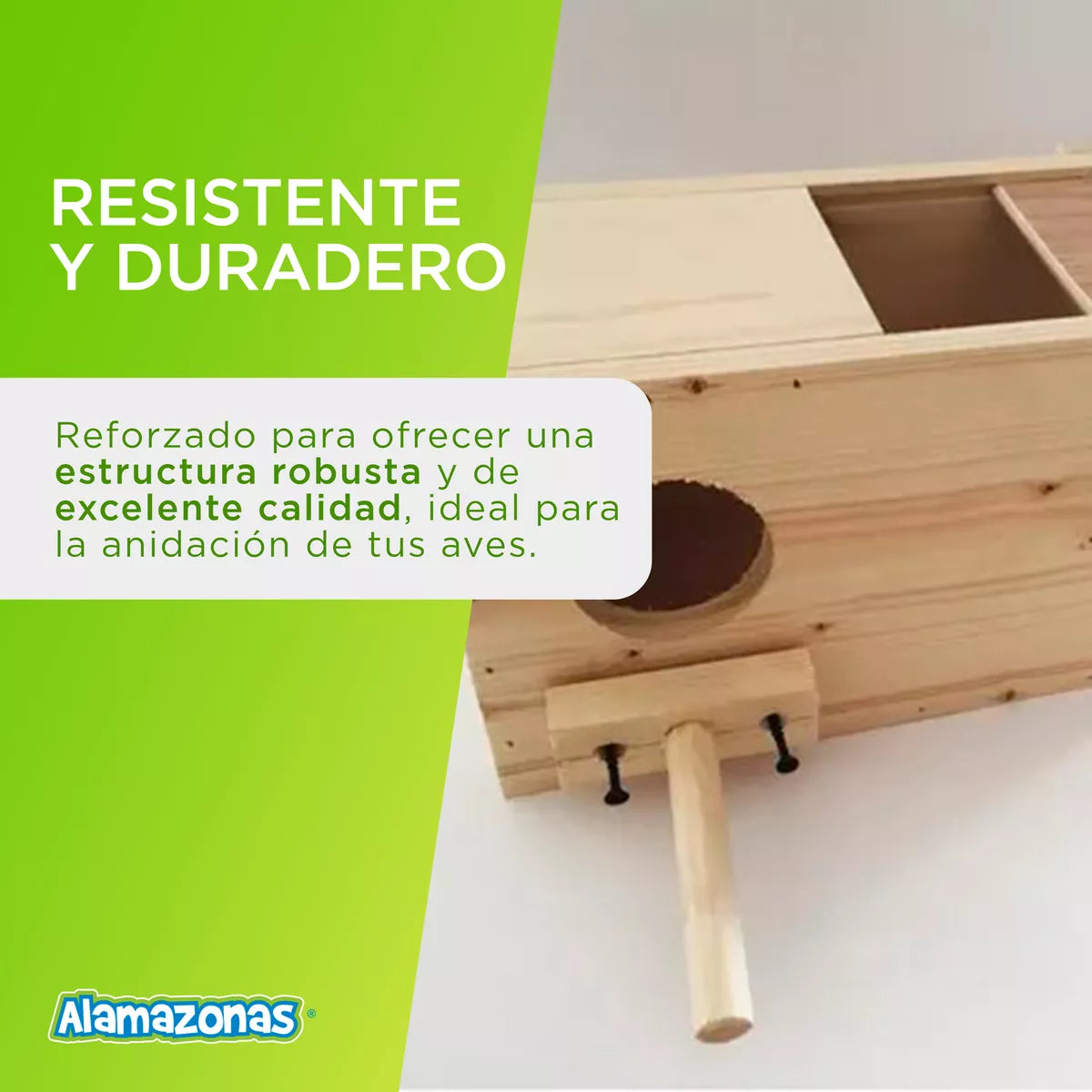 Nido Para Agapornis Y Periquitos Alamazonas