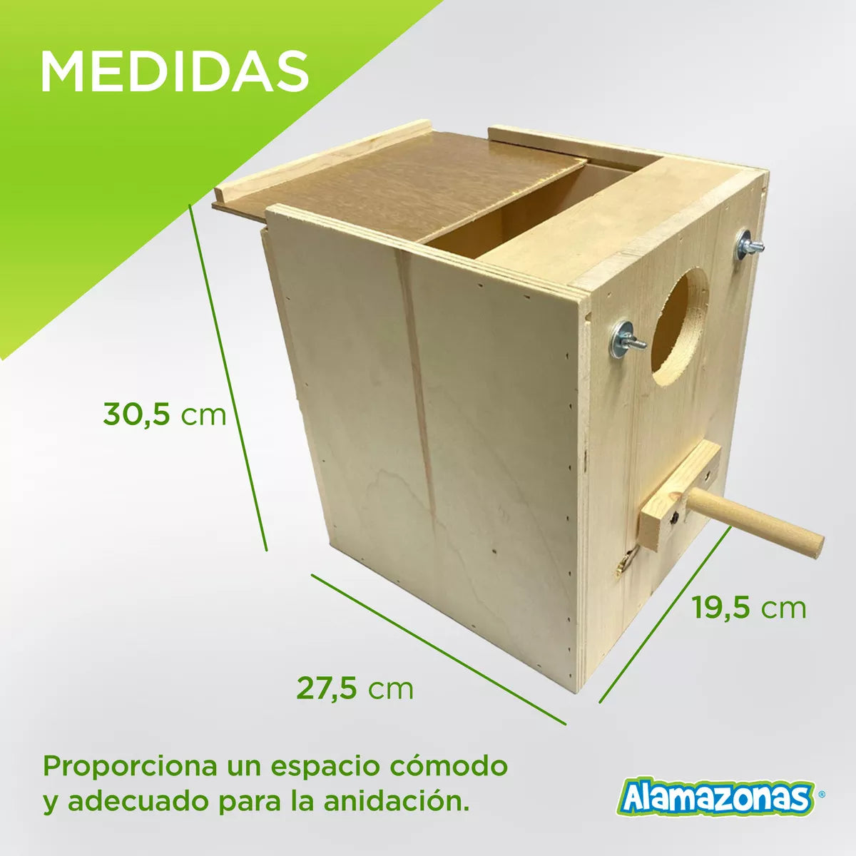 Nido Para Ninfas Y Aratingas Similares