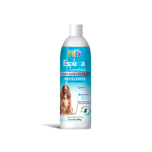 ESPUMA REPELENTE P/BAÑO EN SECO ESSENTIALS 300 G