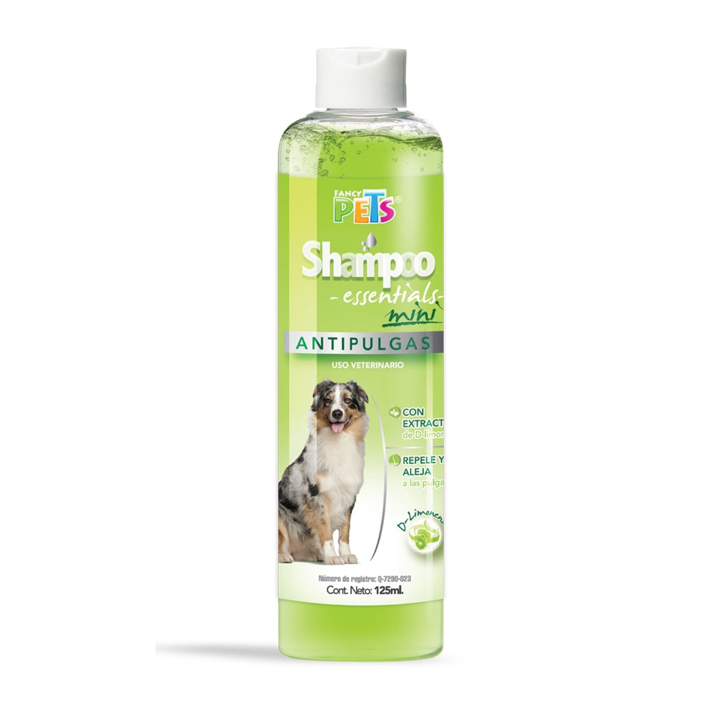 SHAMPOO MINI ANTIPULGAS ESSENTIALS 125 ML