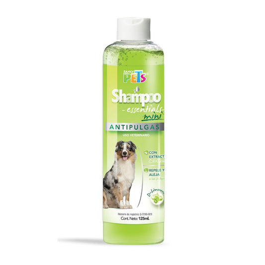 SHAMPOO MINI ANTIPULGAS ESSENTIALS 125 ML