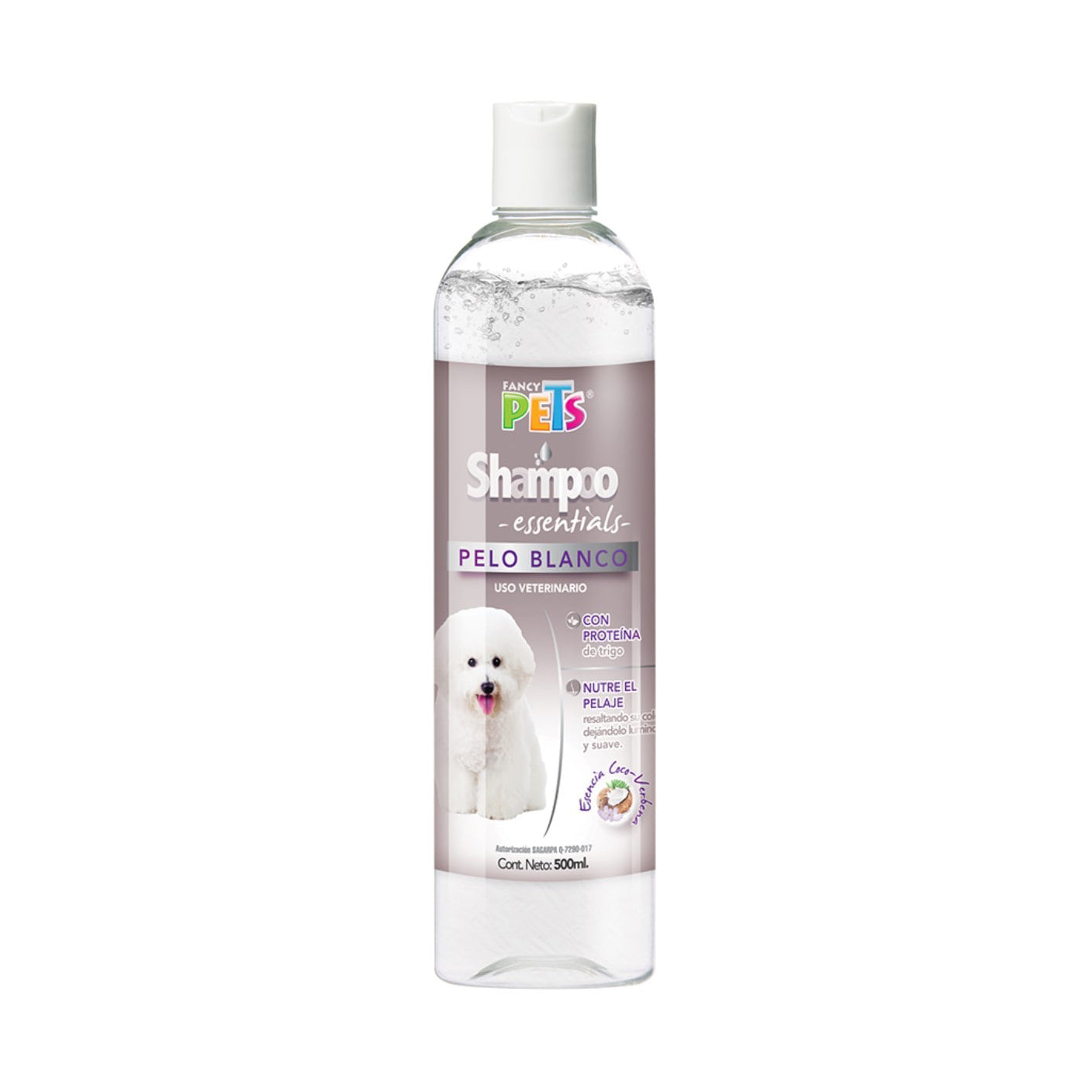 SHAMPOO PARA PELO BLANCO ESSENTIALS 500 ML