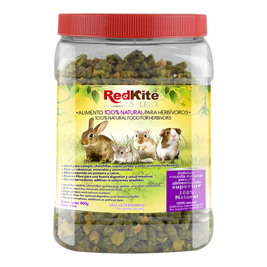 Alimento Natural para Herbívoros Select 800 g