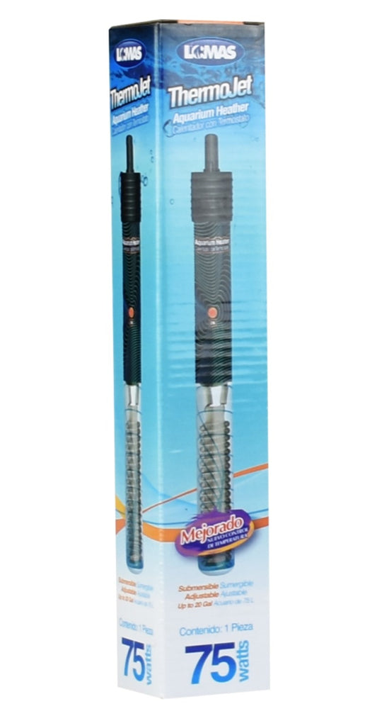 CALENTADOR SUMERGIBLE C/TERMOSTATO THERMOJET 75 W