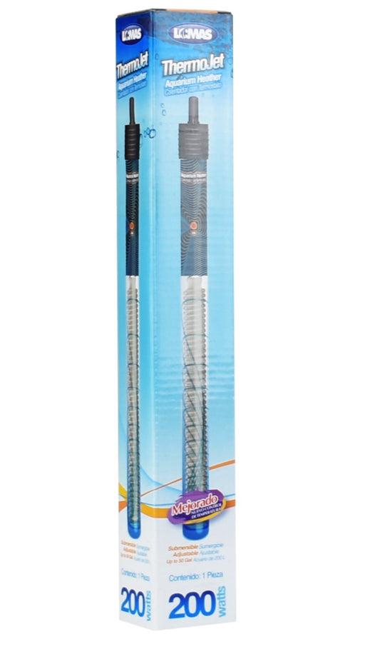 CALENTADOR SUMERGIBLE C/TERMOSTATO THERMOJET 200 W