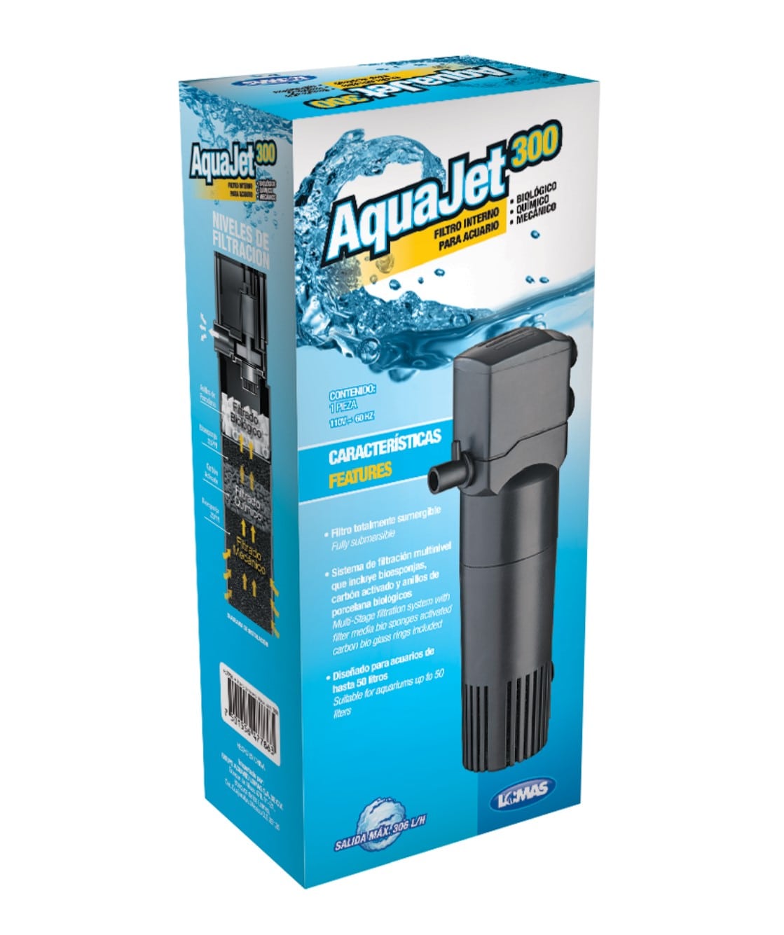 FILTRO INTERNO AQUAJET 300 - 50 L
