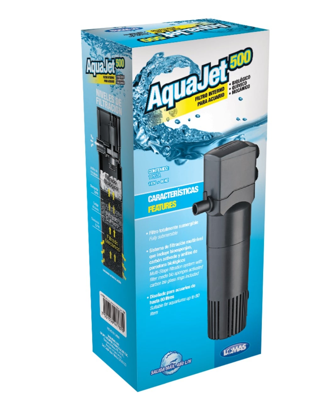 FILTRO INTERNO AQUAJET 500 - 80 L