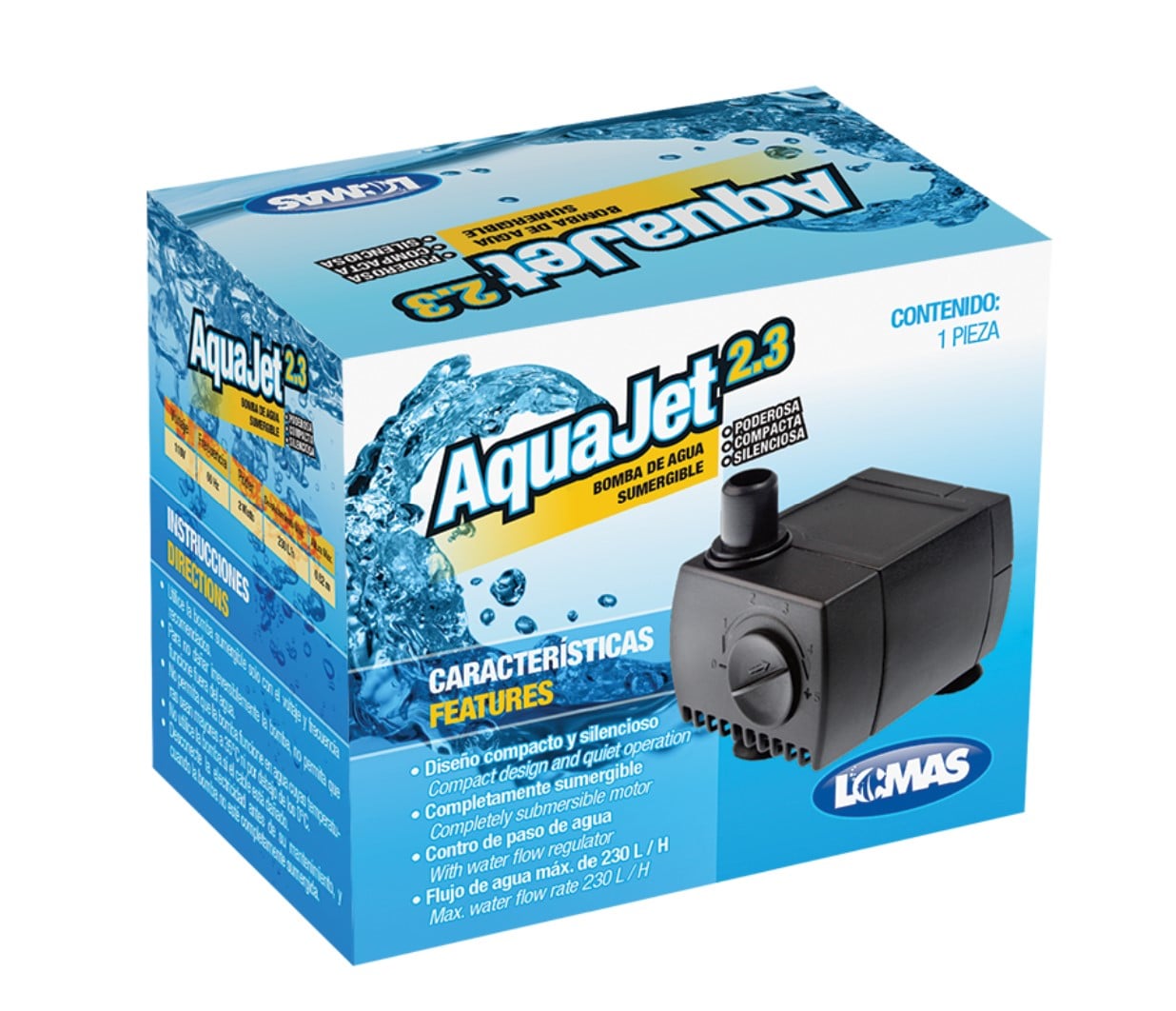 BOMBA P/FUENTE AQUAJET 2.3