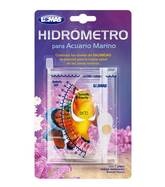 HIDROMETRO P/ACUARIO MARINO