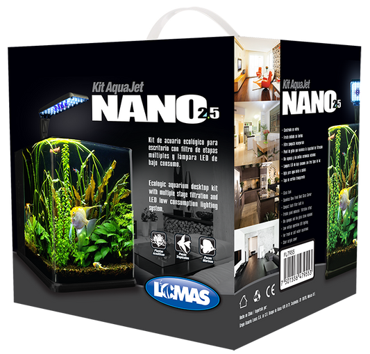 Acuario Nano Cubo 18 Lt
