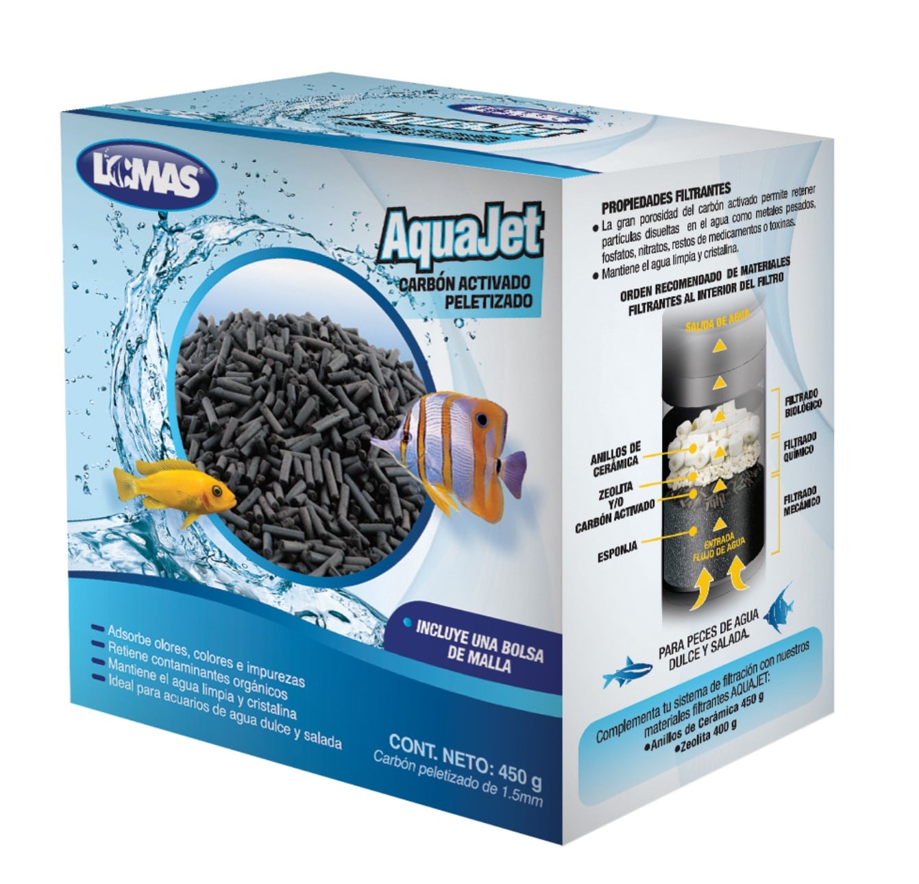 CARBON ACTIVADO 450 G