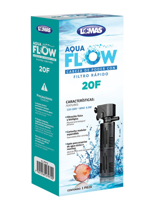 CABEZA DE PODER C/FILTRO RAPIDO AQUAFLOW 20