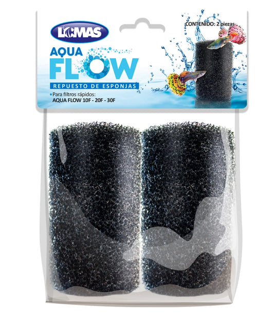 REPUESTO ESPONJA P/FILTRO RAPIDO AQUAFLOW - 2 PZ
