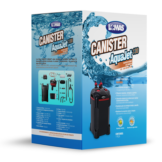 Filtro Externo De Canasta Aquajet 130 L