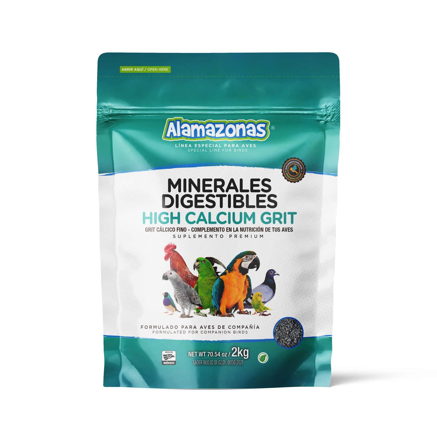 Minerales Digestibles High Calcium Grit Calcio