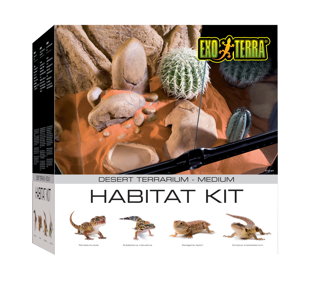 Exo Terra Habitat Kit (Desierto) Med