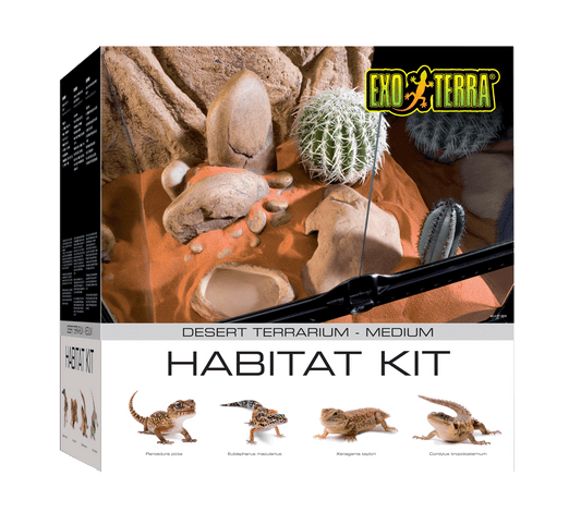 Exo Terra Habitat Kit (Desierto) Med