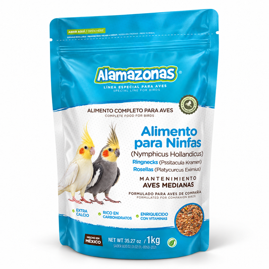 Alimento Premium para Ninfas Ringnecks Rosellas (Mantenimiento)