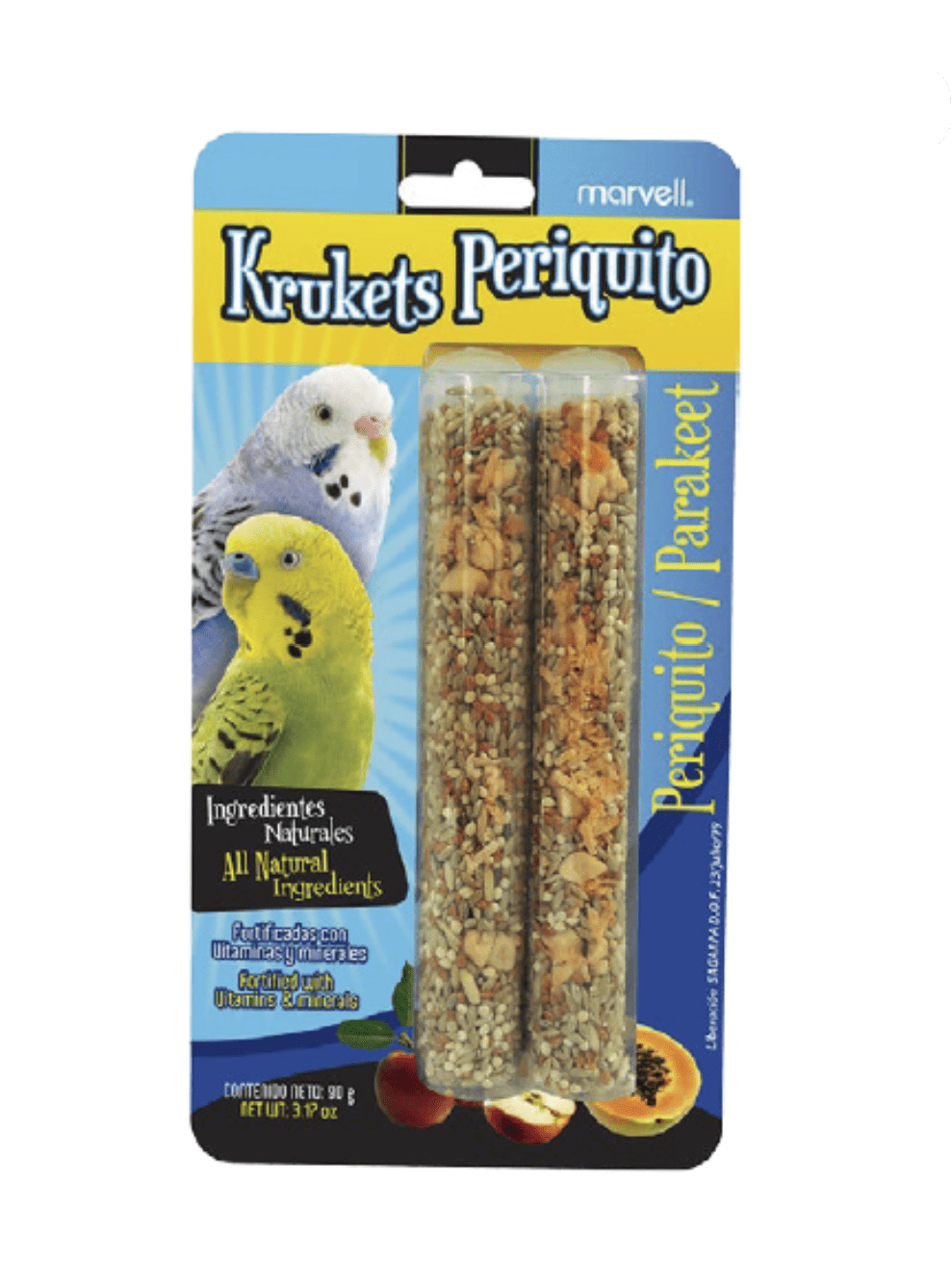 Krukets Periquito Australiano 90 g Alamazonas