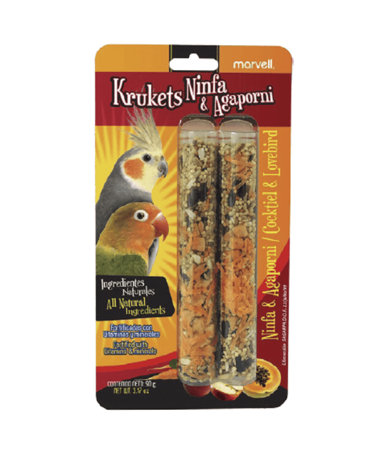 Krukets Ninfa y Agaporni 90 g Alamazonas