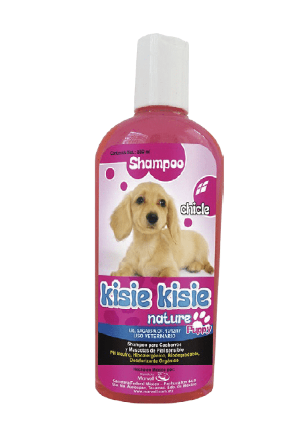 Shampoo Nature Puppy Chicle 250 ml (perros y gatos) Alamazonas