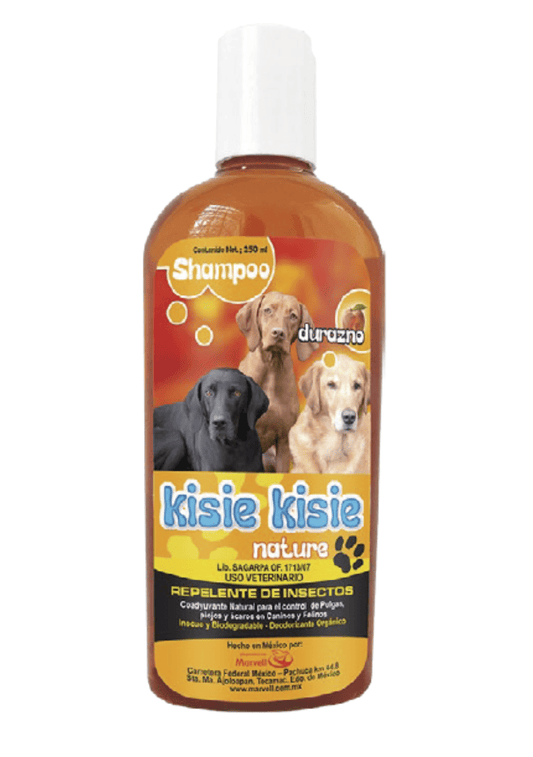Shampoo Repelente y anti pulgas natural Durazno 250 m Alamazonas