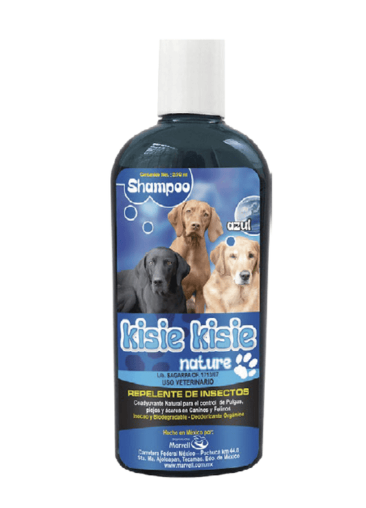 Shampoo Repelente y anti pulgas natural Azul 250 ml Alamazonas