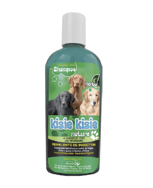 Shampoo Repelente y anti pulgas natural Herbal 250 ml Alamazonas