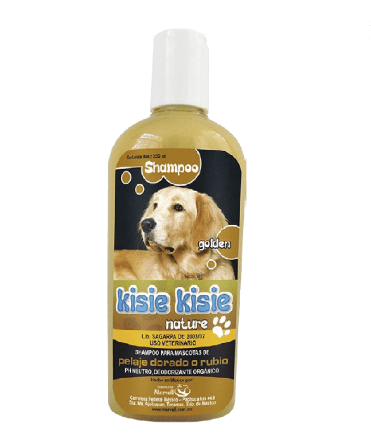 Shampoo Nature Golden (Pelo Dorado ) 250 ml Alamazonas