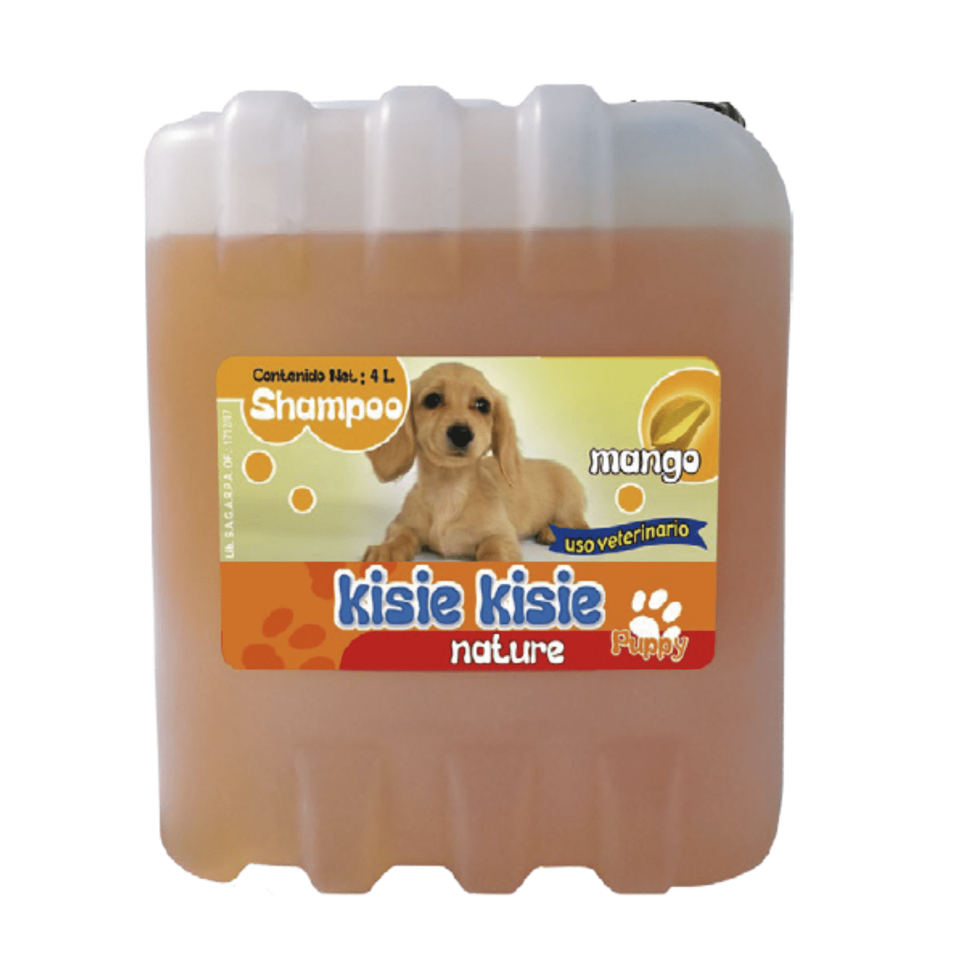 Shampoo kisie kisie Puppy Mora azul, mango, fresa, chicle 10 L Alamazonas