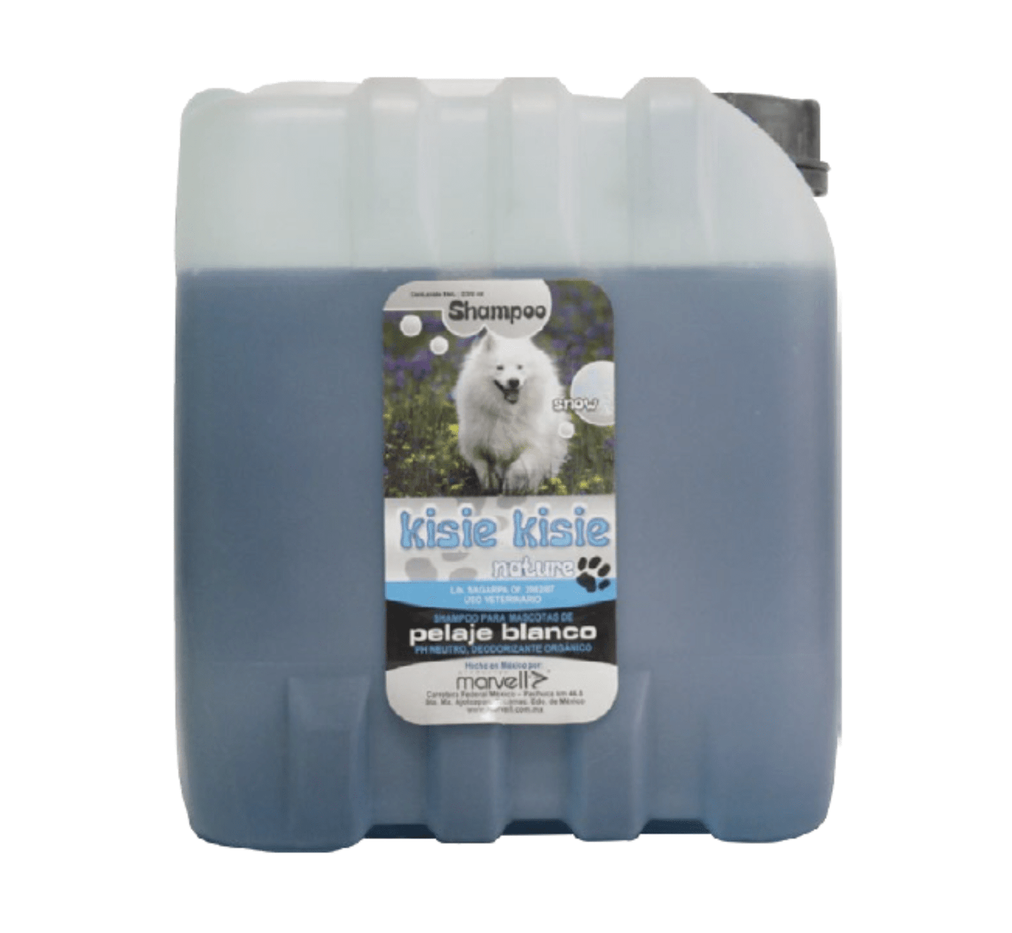 Shampoo Snow Kisie Kisie Pelo Blanco 4 L Alamazonas