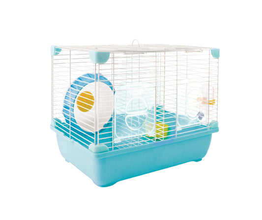 Jaula Plastica P/Hamster Alamazonas Hamster Land Importada (Doble) 33.5x23.7x35.5