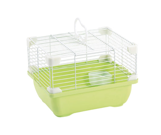 Jaula Plastica P/Hamster Alamazonas Hamster Land Importada (Verde) 24.0x18.3x16.0