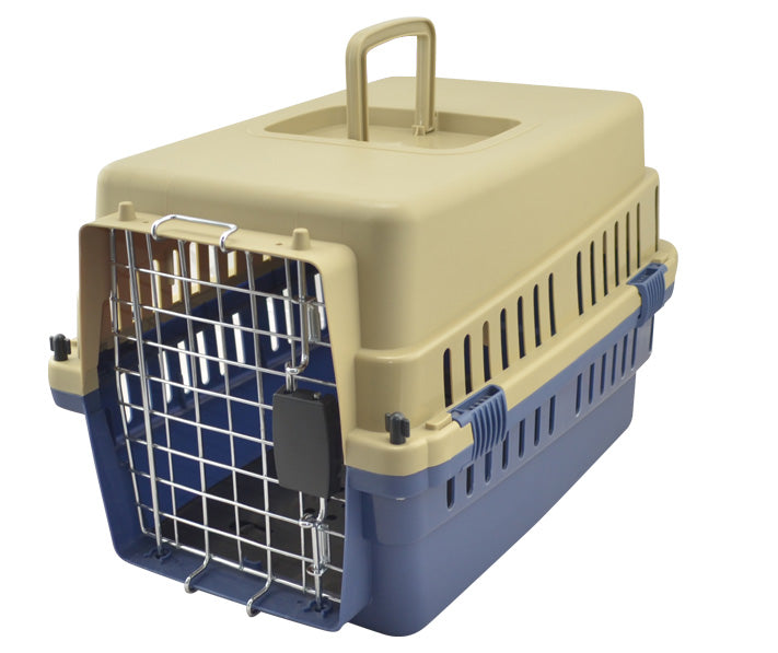 Transportadora Economica P/Perro Alamazonas Importada 1 Puerta 50 X 34 X 32cm C/Tapete
