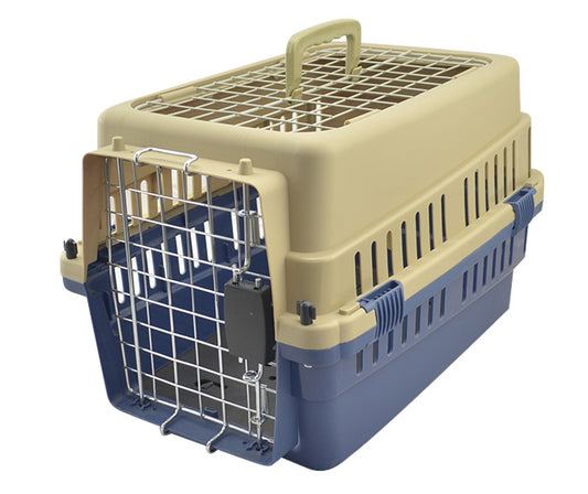 Transportadora Economica P/Perro Alamazonas Importada 2 Puertas 50 X 34 X 32cm C/Tapete
