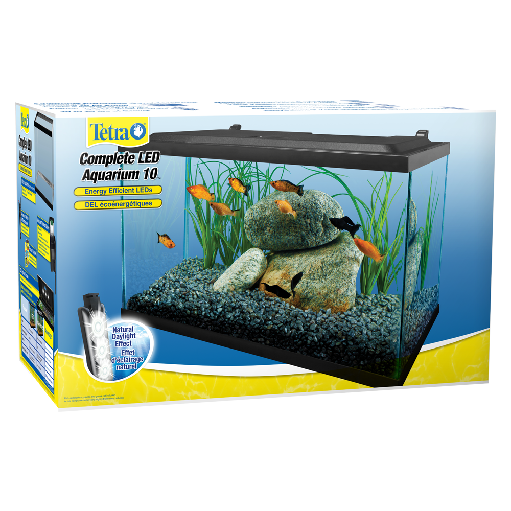 Kit Acuario Completo Led 10 Gal