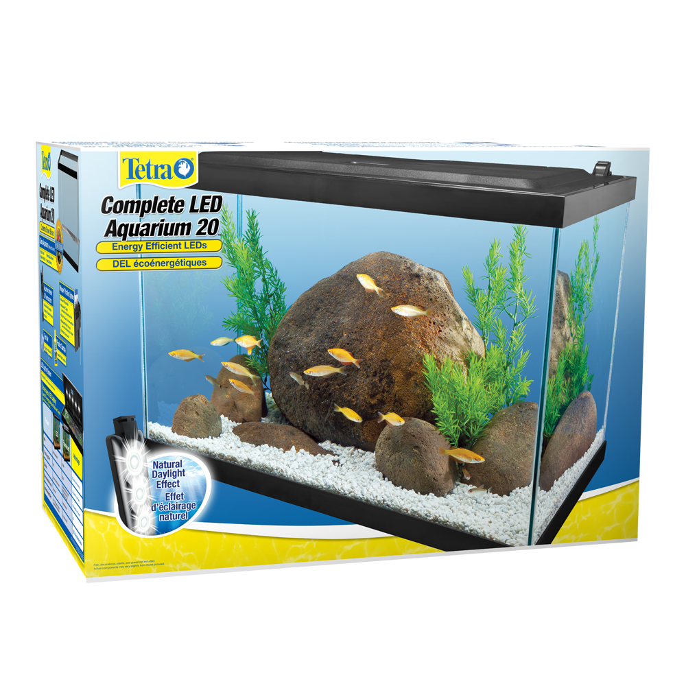 Kit Acuario Completo Led 20 Gal