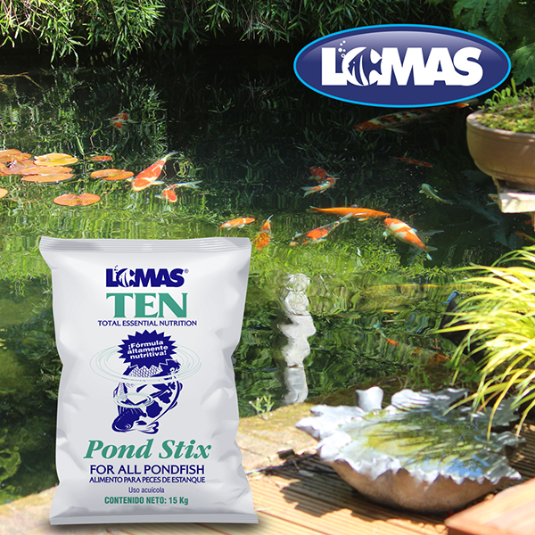 Alimento Peces De Estanque Carpa Koi Pond Stixs Lomas