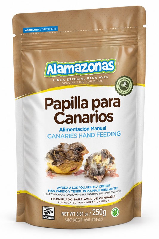 Papilla Para Embuchar Canarios Canaries